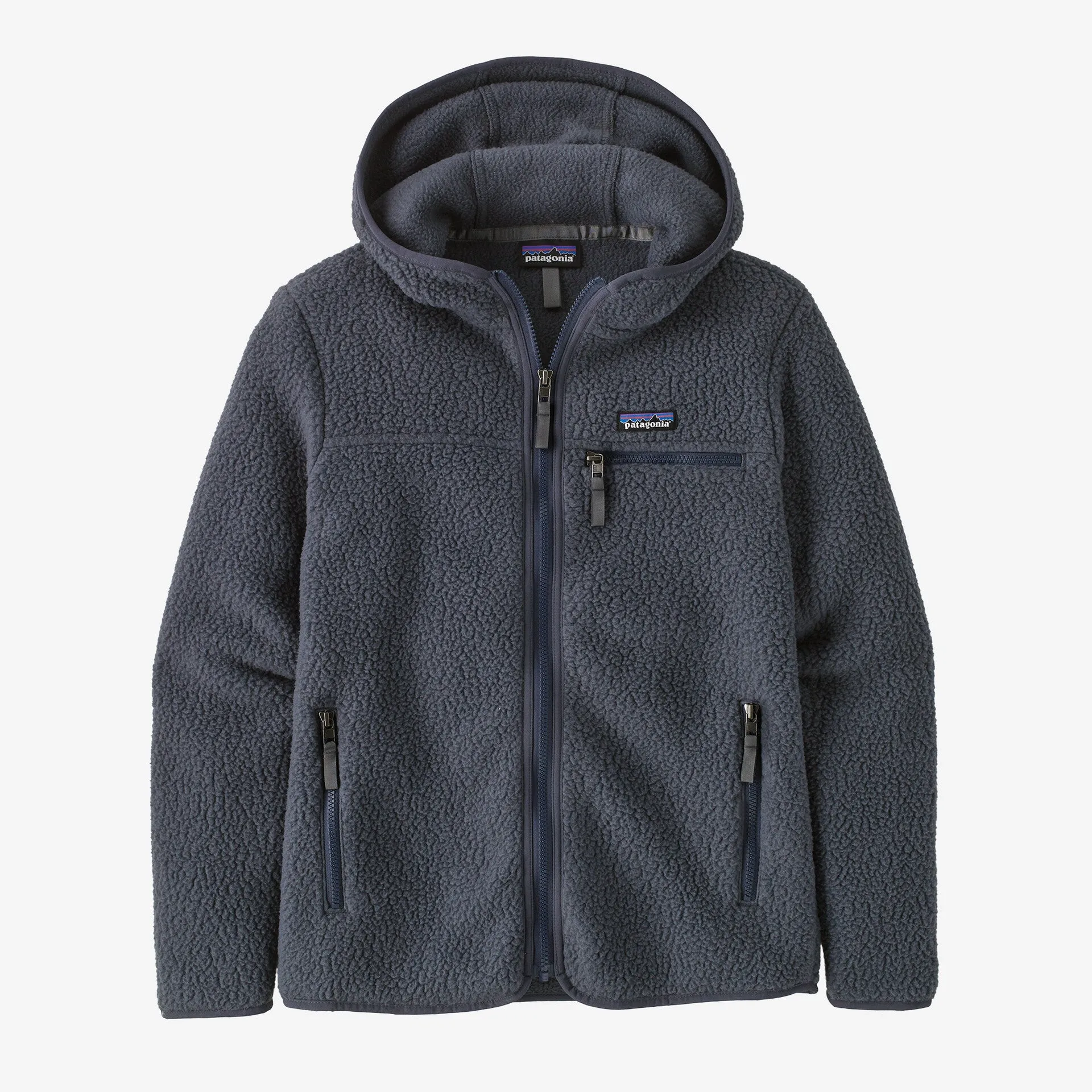 Patagonia Retro Pile Hoody Jacket - Smolder Blue