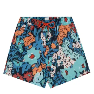 Paul Smith Badeshorts Tropische Blumen Türkis Bekleidung Paul Smith