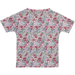 Petit Crabe Poppy & Daisy P Luna Bootneck UV-Shirt K/A - Hergestellt aus Liberty© Stoff Petit-Crabe