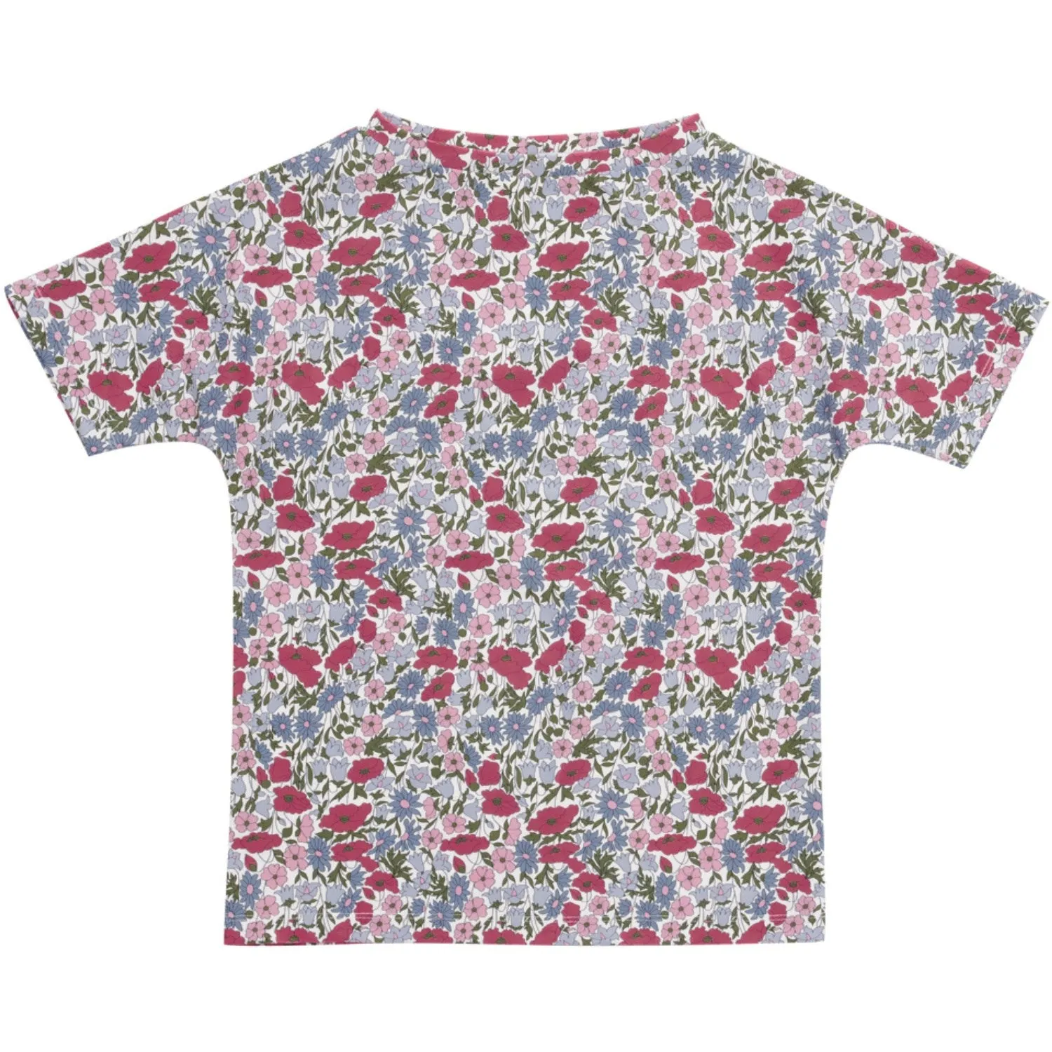 Petit Crabe Poppy & Daisy P Luna Bootneck UV-Shirt K/A - Hergestellt aus Liberty© Stoff Petit-Crabe