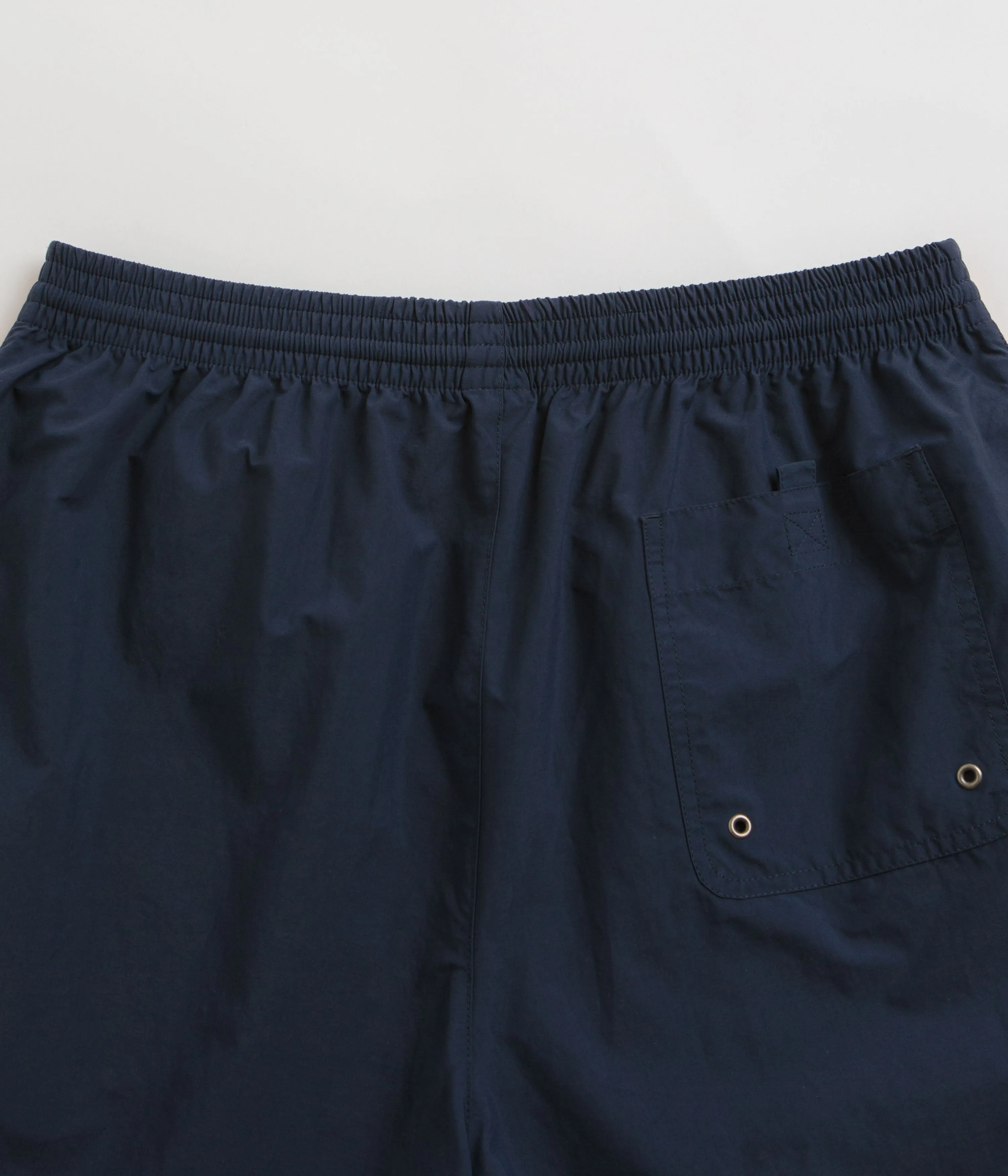 Polar Square Streifen Badehose - Marine / Orange Polar Kleidung