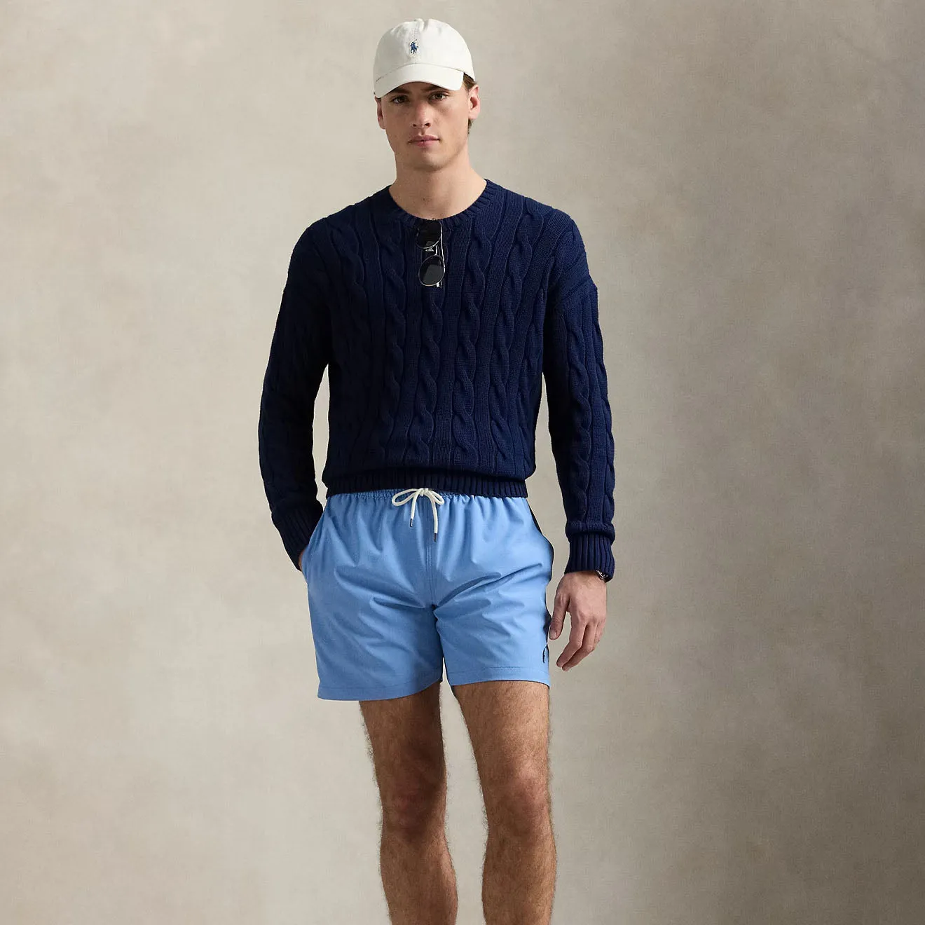 Polo Ralph Lauren 14,6 cm Traveller Classic Badehose Harbour Island Blau Polo Ralph Lauren Kleidung