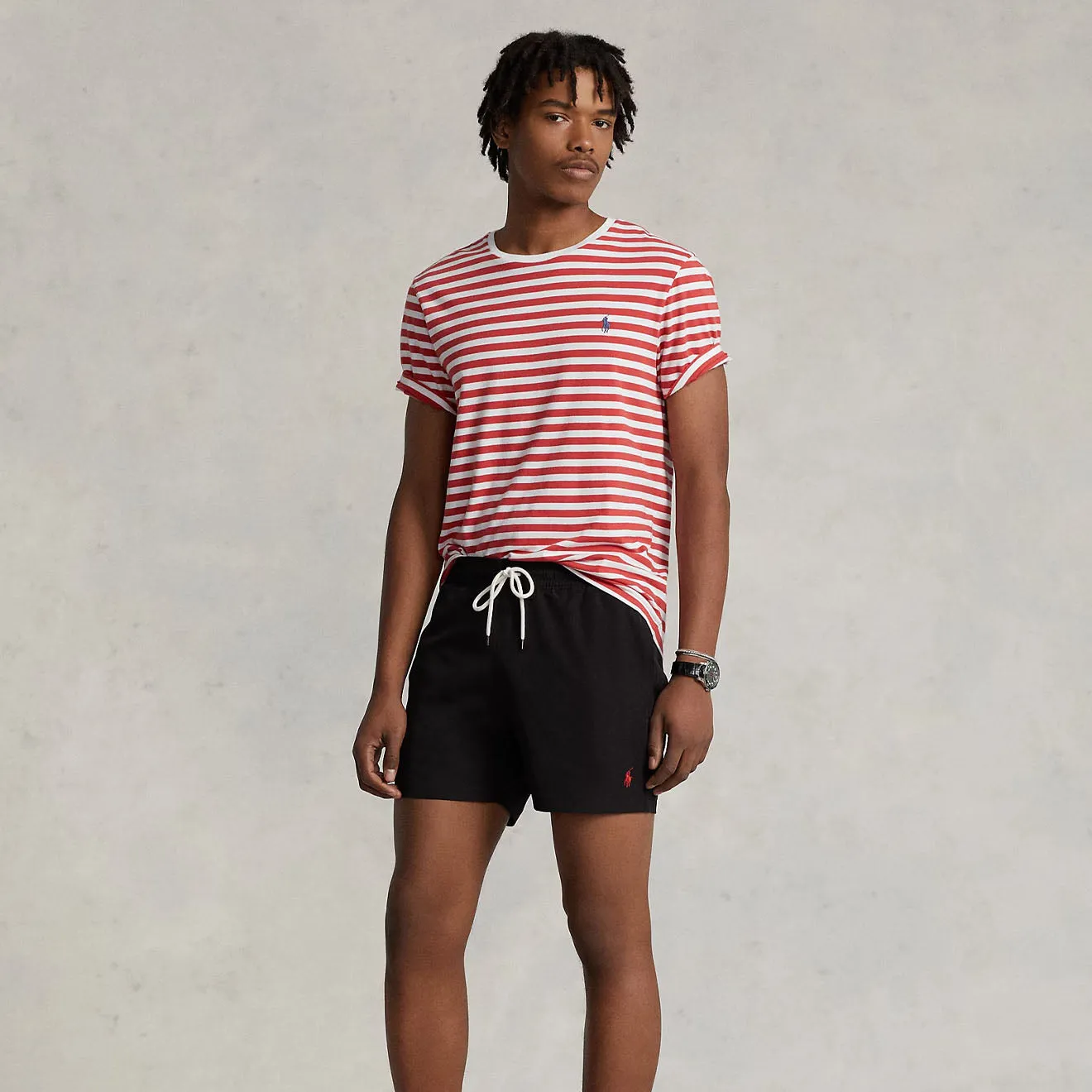 Polo Ralph Lauren 14,6 cm Traveller Badehose Polo Schwarz Polo Ralph Lauren Bekleidung