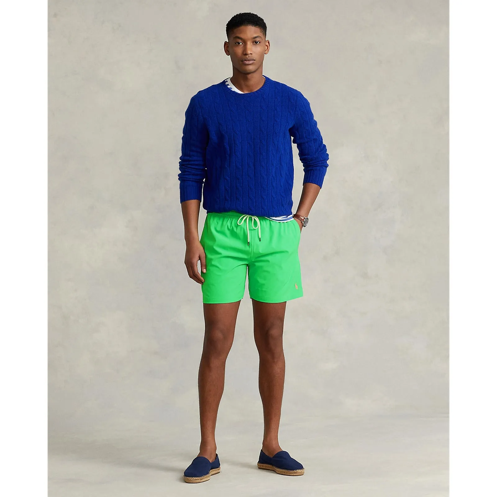 Polo Ralph Lauren - Traveller Badehose - Limettengrüne Polo Ralph Lauren Kleidung