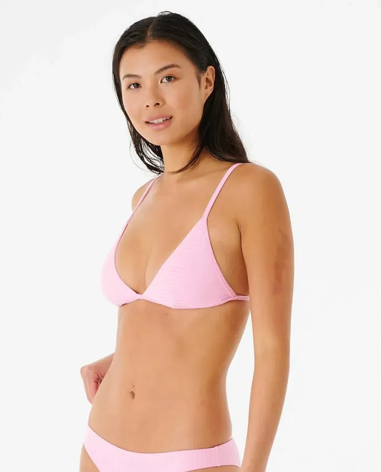 Premium Surf Banded Festes Tri Bikini-Oberteil