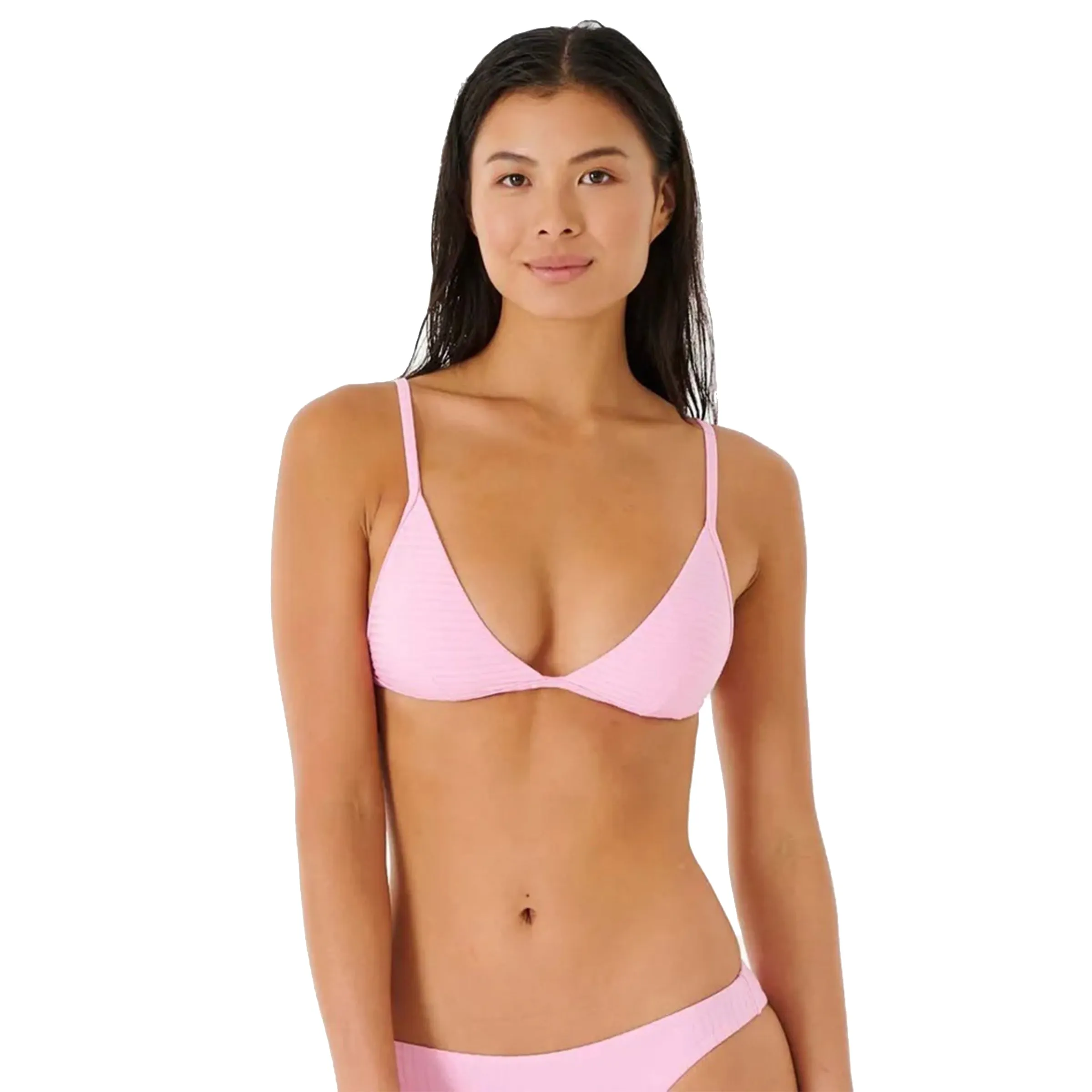 Premium Surf Banded Festes Tri Bikini-Oberteil
