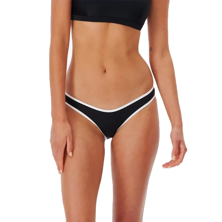 Premium Surf High Leg Bikini-Unterteil mit knapper Bedeckung
