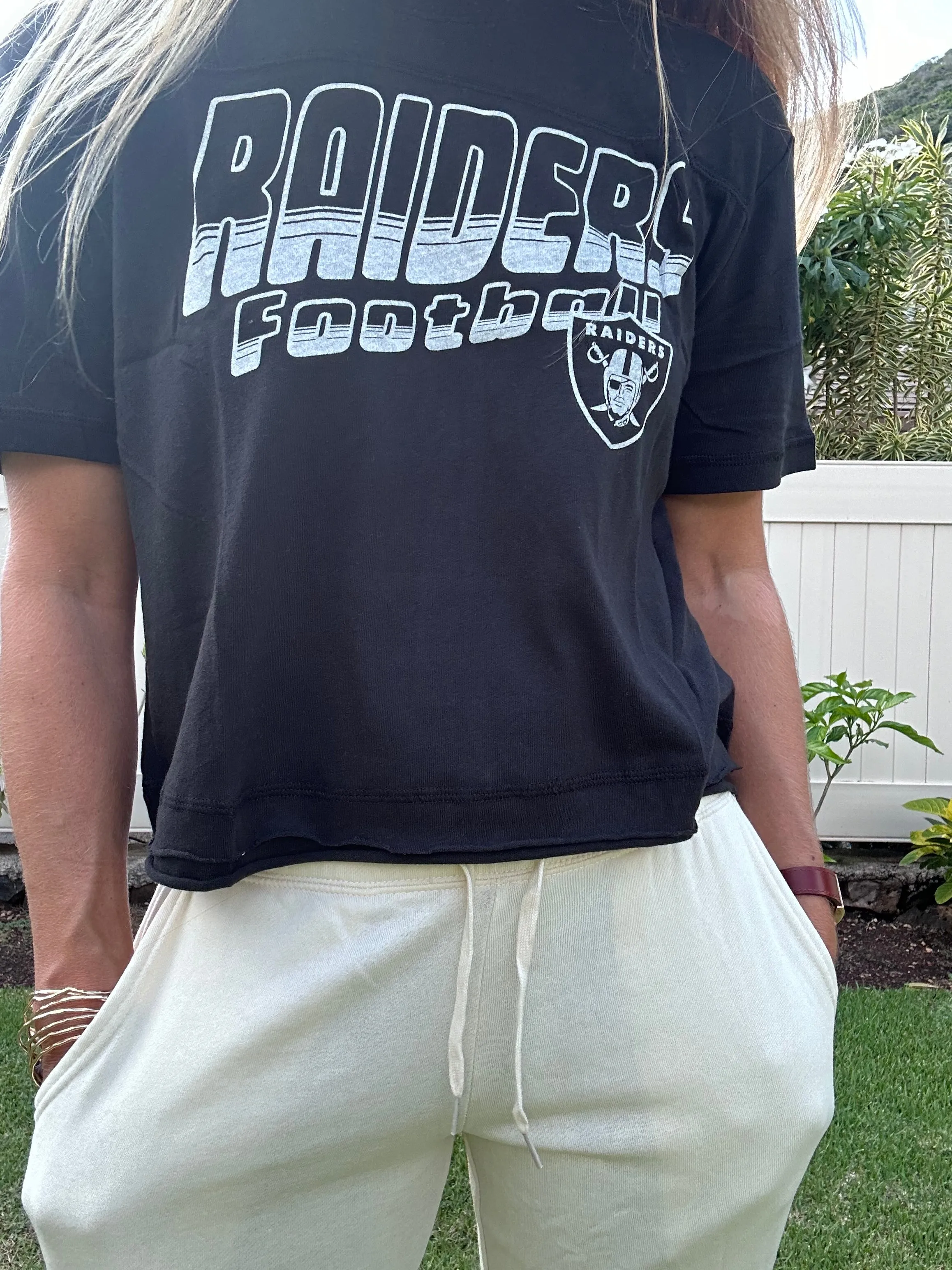 Raiders Champ Crop-T-Shirt
