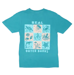 REAL Ocean Schablonen T-Shirt-Seeschaum