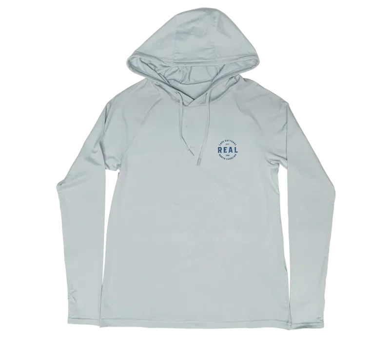 REAL Sync Langarm/Kurzarm Shirt-Meliertes Weiß