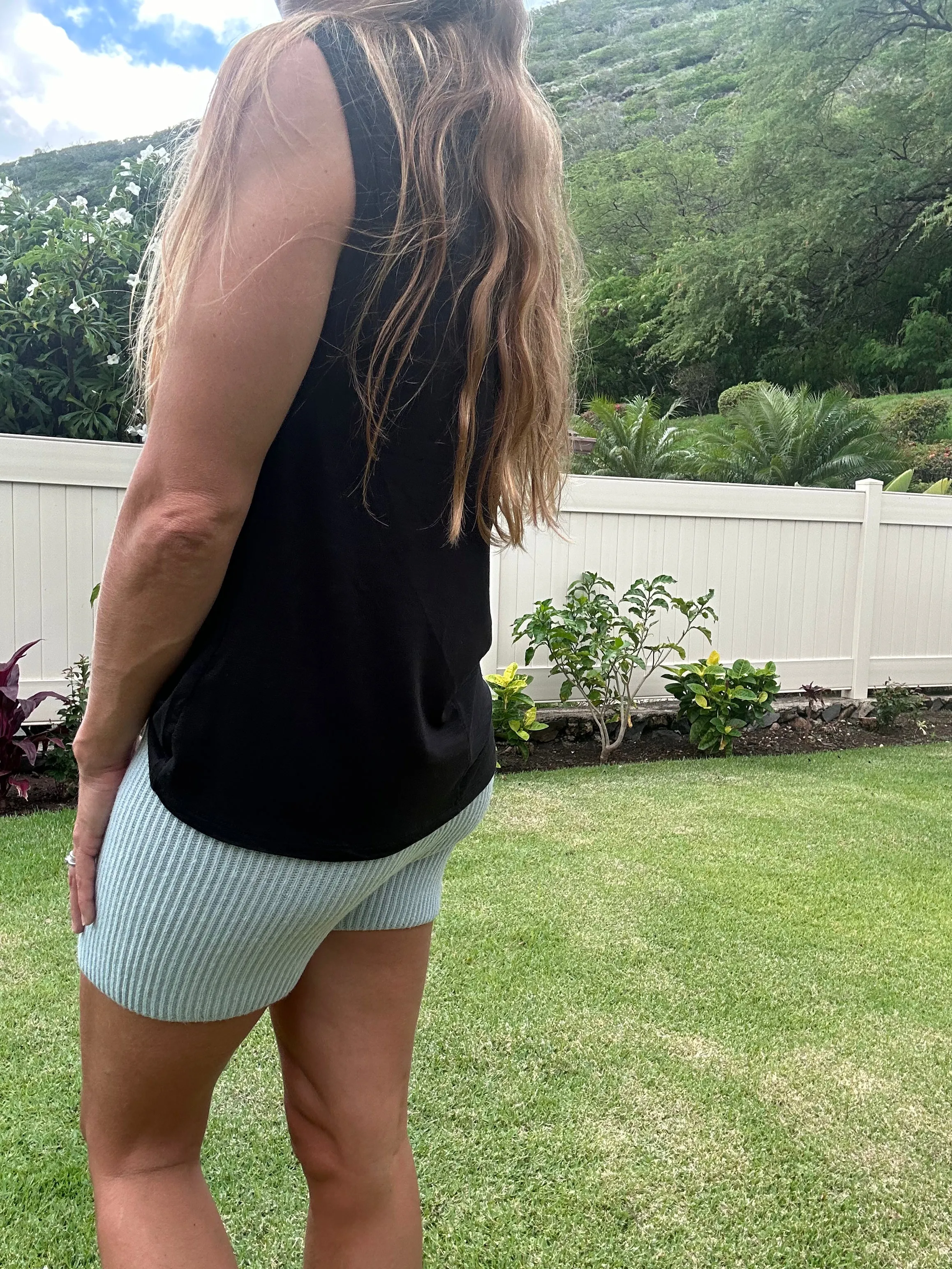 RHYTHM Classic Strickkurzshort