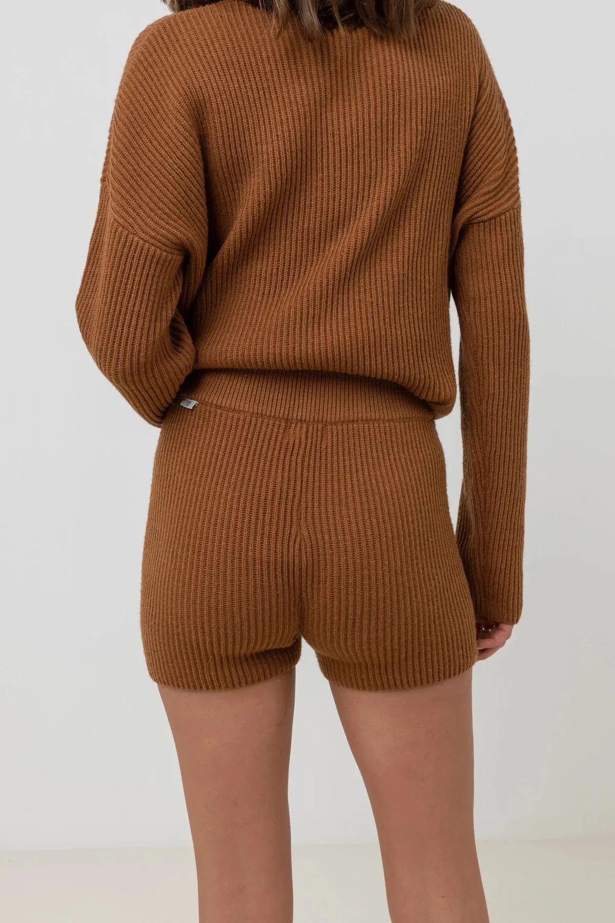 RHYTHM Classic Strickkurzshort