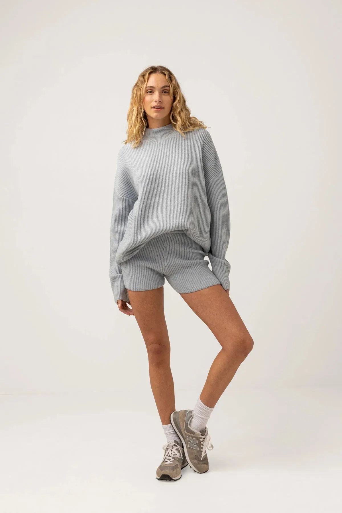 RHYTHM Classic Strickkurzshort