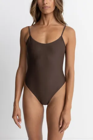 Rhythm Classic Minimal One Piece-Schokolade