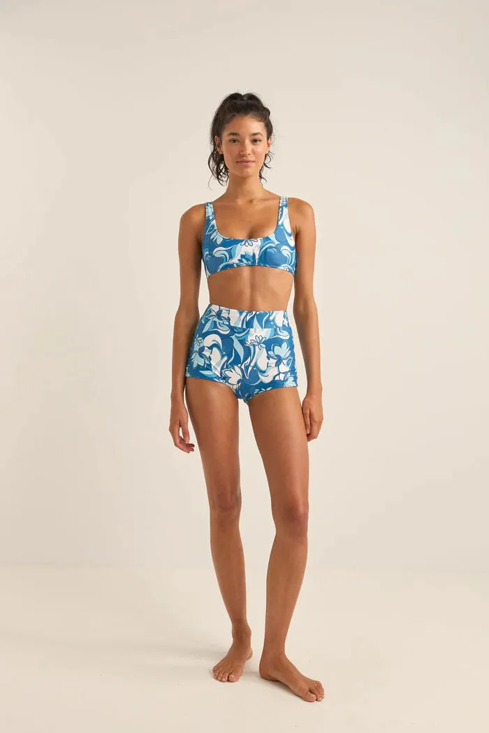 RHYTHM Ventura Crop Bralette Bikini-Oberteil