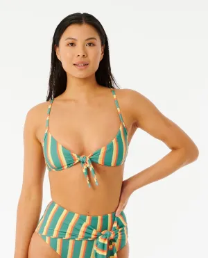 Rip Curl Brazilian Soul Bralette Top-Petrol