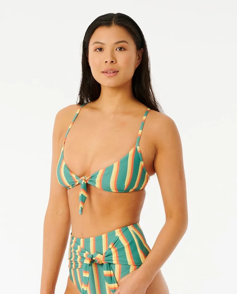 Rip Curl Brazilian Soul Bralette Top-Petrol