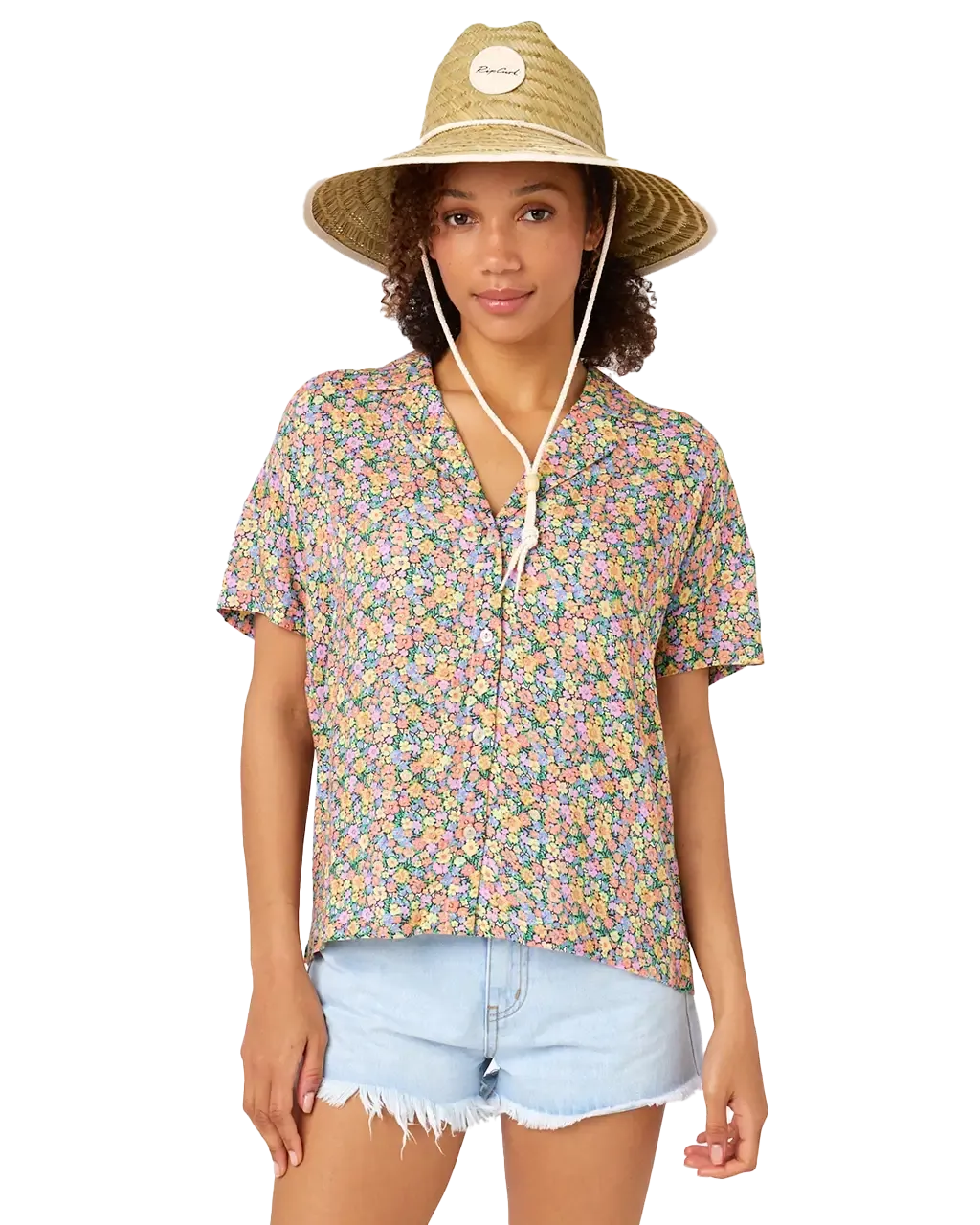 Rip Curl Clothing Afterglow Blumenhemd in Mehrfarben