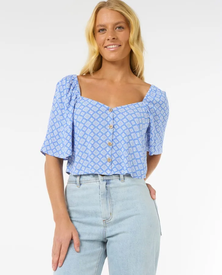 Rip Curl San Carlos Knopfhemd-Blau