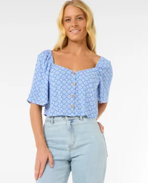 Rip Curl San Carlos Knopfhemd-Blau