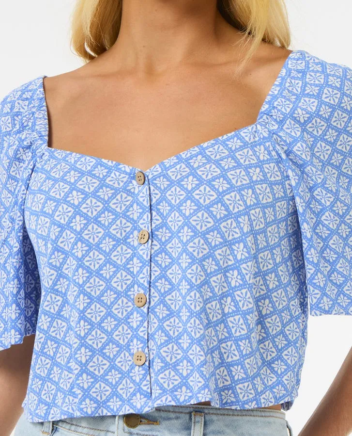Rip Curl San Carlos Knopfhemd-Blau