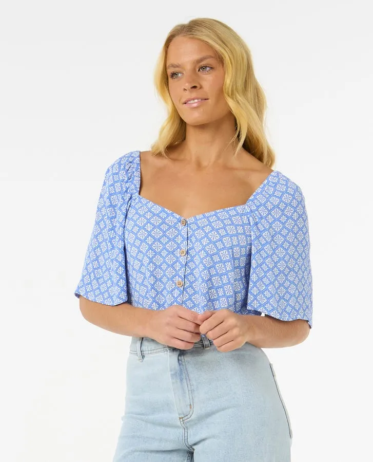 Rip Curl San Carlos Knopfhemd-Blau