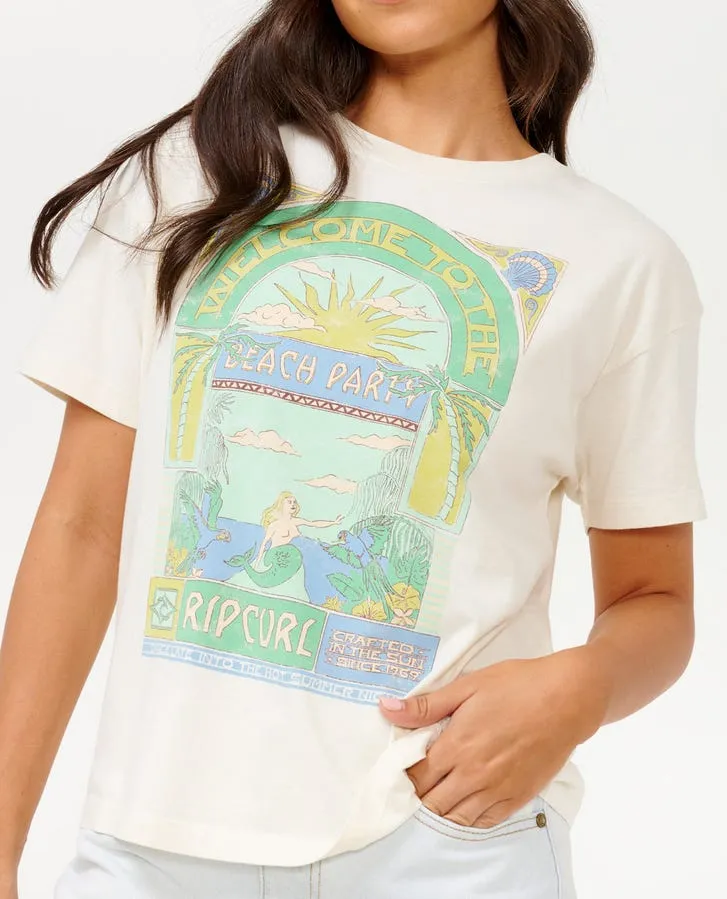 Rip Curl Tropicana Entspanntes T-Shirt