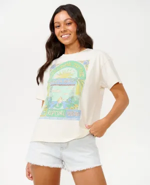 Rip Curl Tropicana Entspanntes T-Shirt