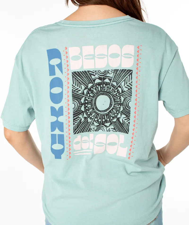 Roxy Besos T-Shirt-Aquifer