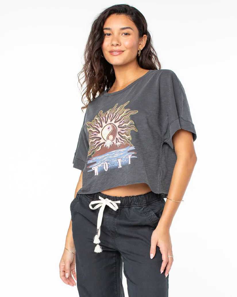 Roxy Free Spirit T-Shirt-Phantom