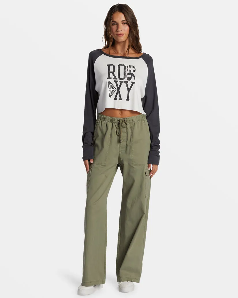 Roxy Heritage 90 Langarm-Shirt - Phantom