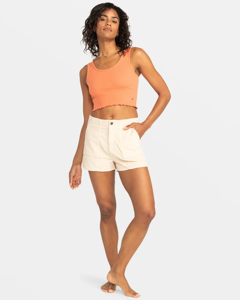 Roxy Keep It Wavy Tanktop-Aprikosenbrandy