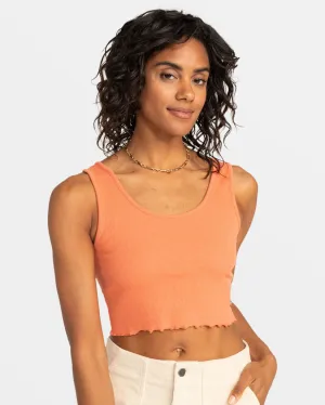 Roxy Keep It Wavy Tanktop-Aprikosenbrandy