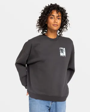 Roxy Lineup Übergroßes Crew C Sweatshirt-Phantom