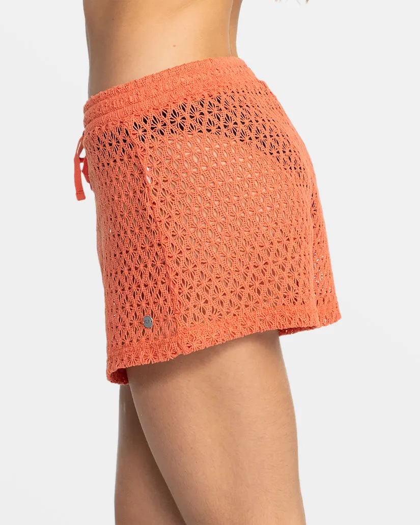 Roxy Sunset Riders Shorts-Aprikosenbrandy