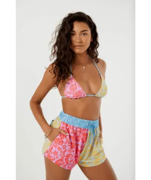 Roxy Tapestry Patchwork No Bad Waves Boardshorts-Mehrfarbig