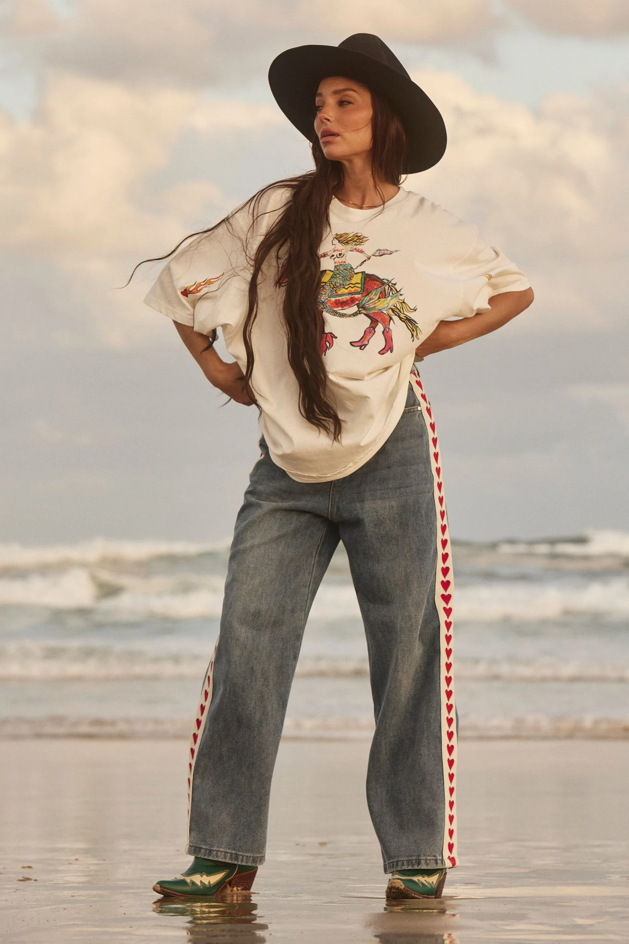 SABBI Raving Hearts Jeans