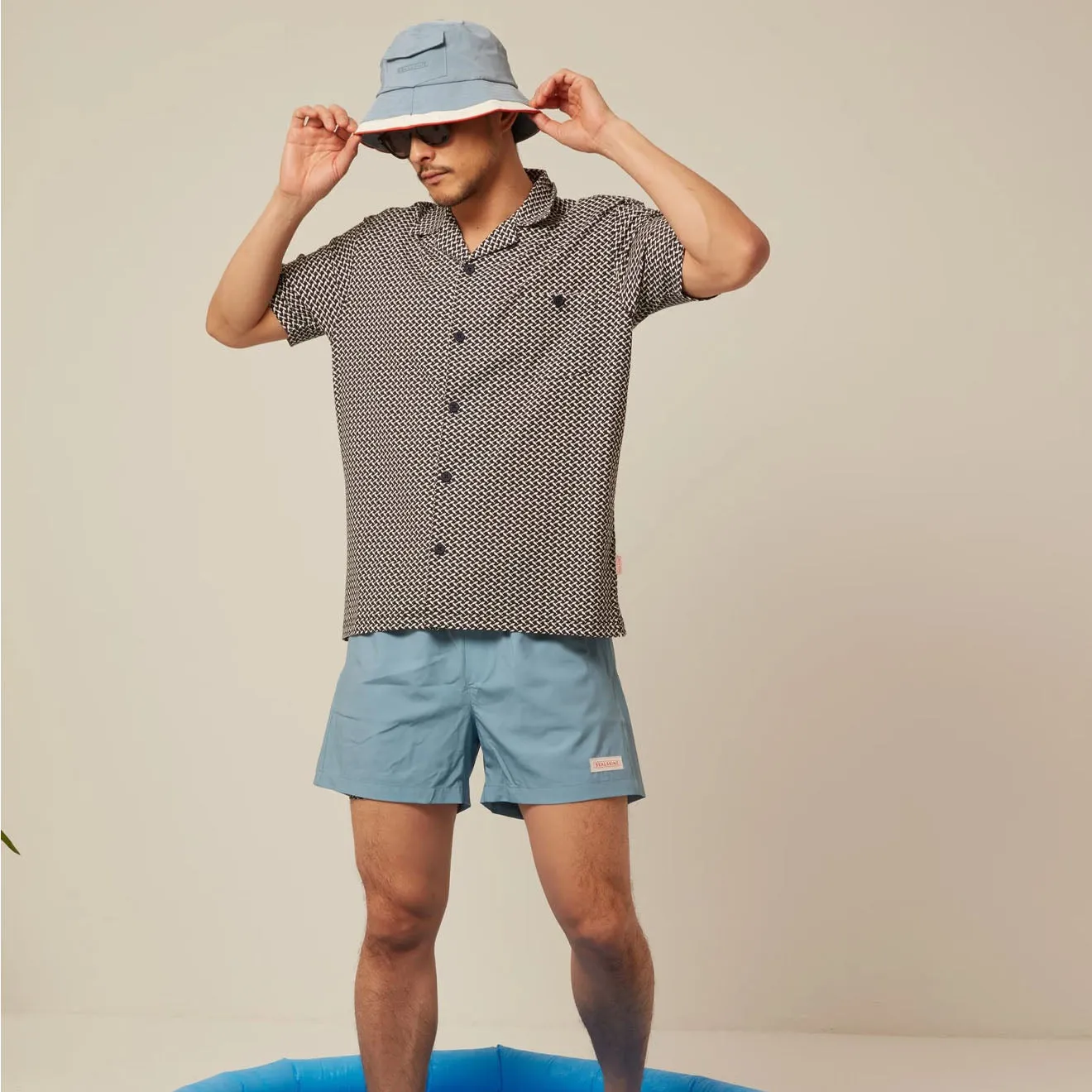 Sealskinz Southwood Schnelltrocknende einfache Badeshorts Blau Sealskinz Kleidung