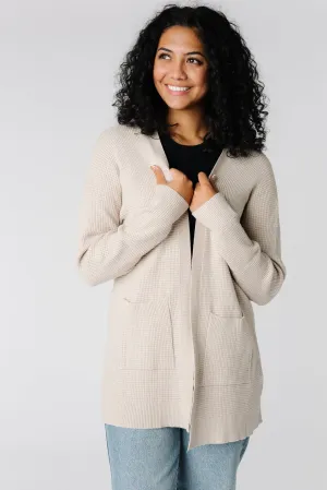 Weicher offener Cardigan