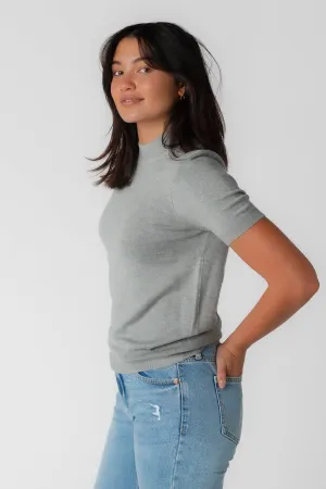 Stella Soft Mock Neck Pullover