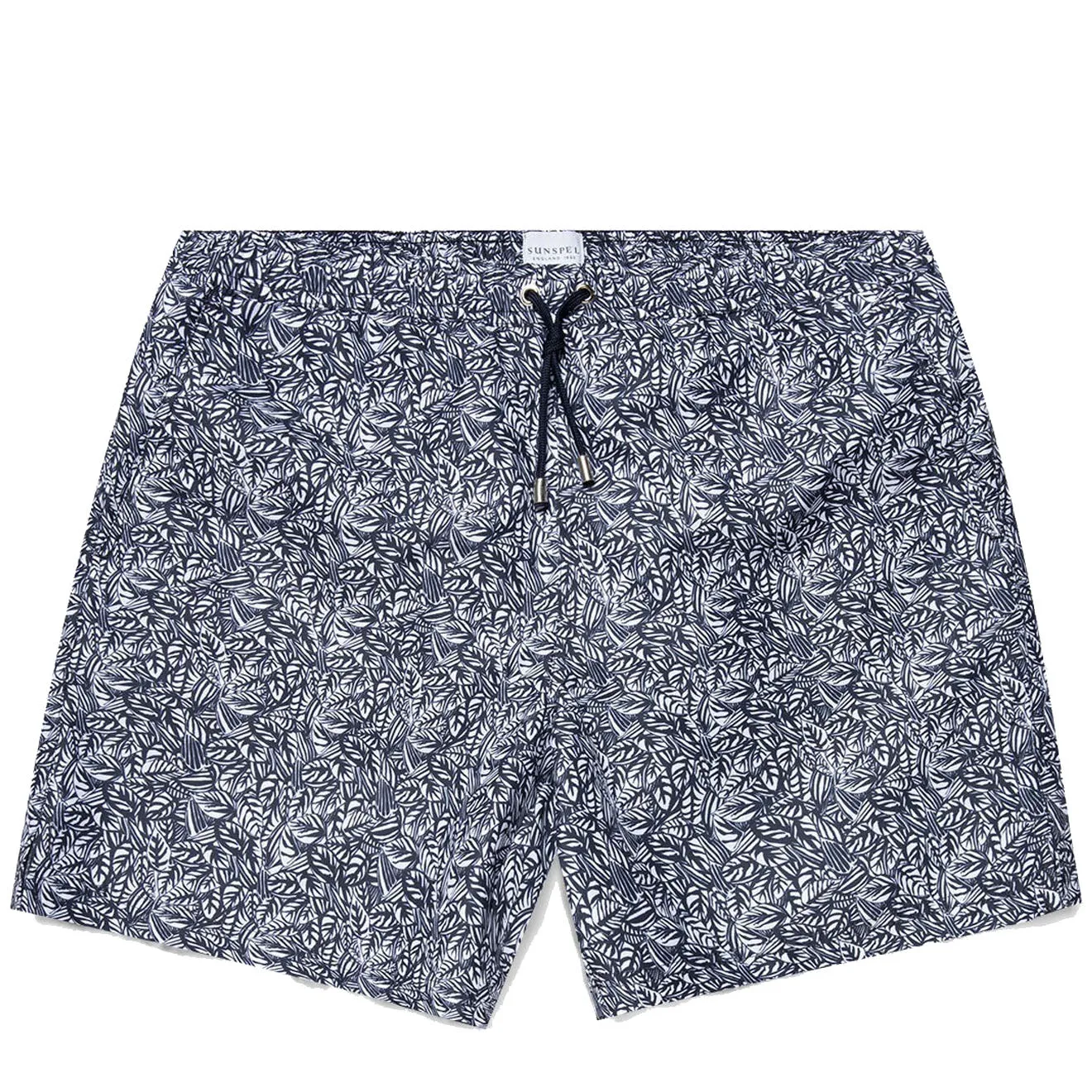 Sunspel Badeshorts Marine Tropenmuster Sunspel Kleidung