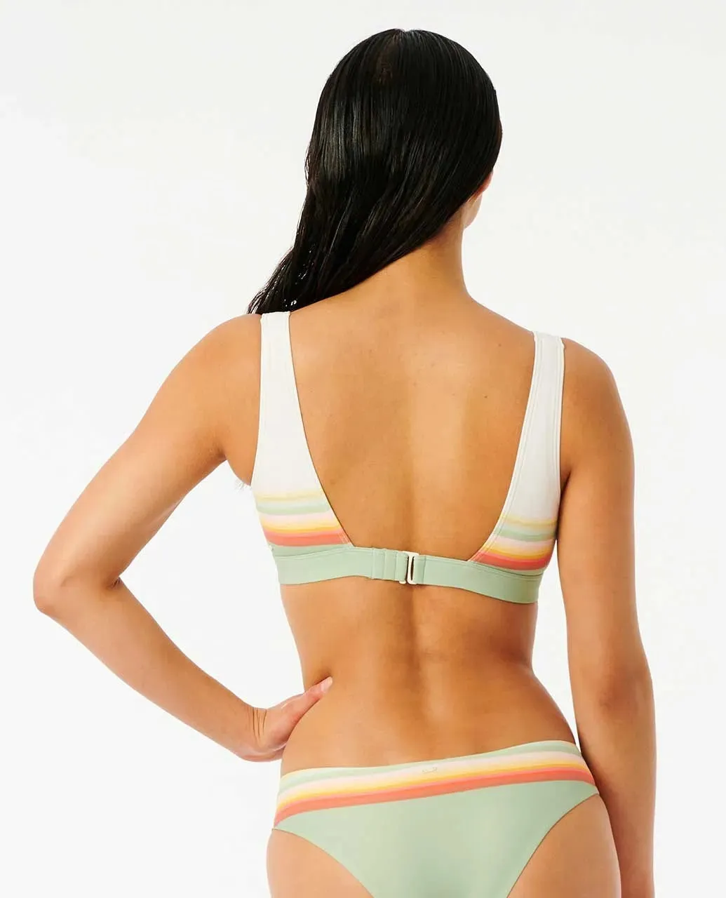 Surf Revival Crop Bikini-Oberteil