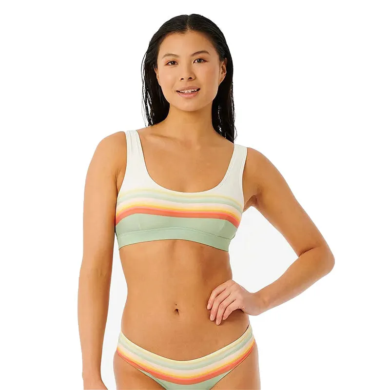 Surf Revival Crop Bikini-Oberteil