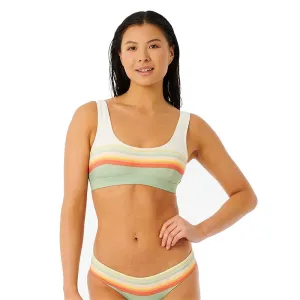 Surf Revival Crop Bikini-Oberteil