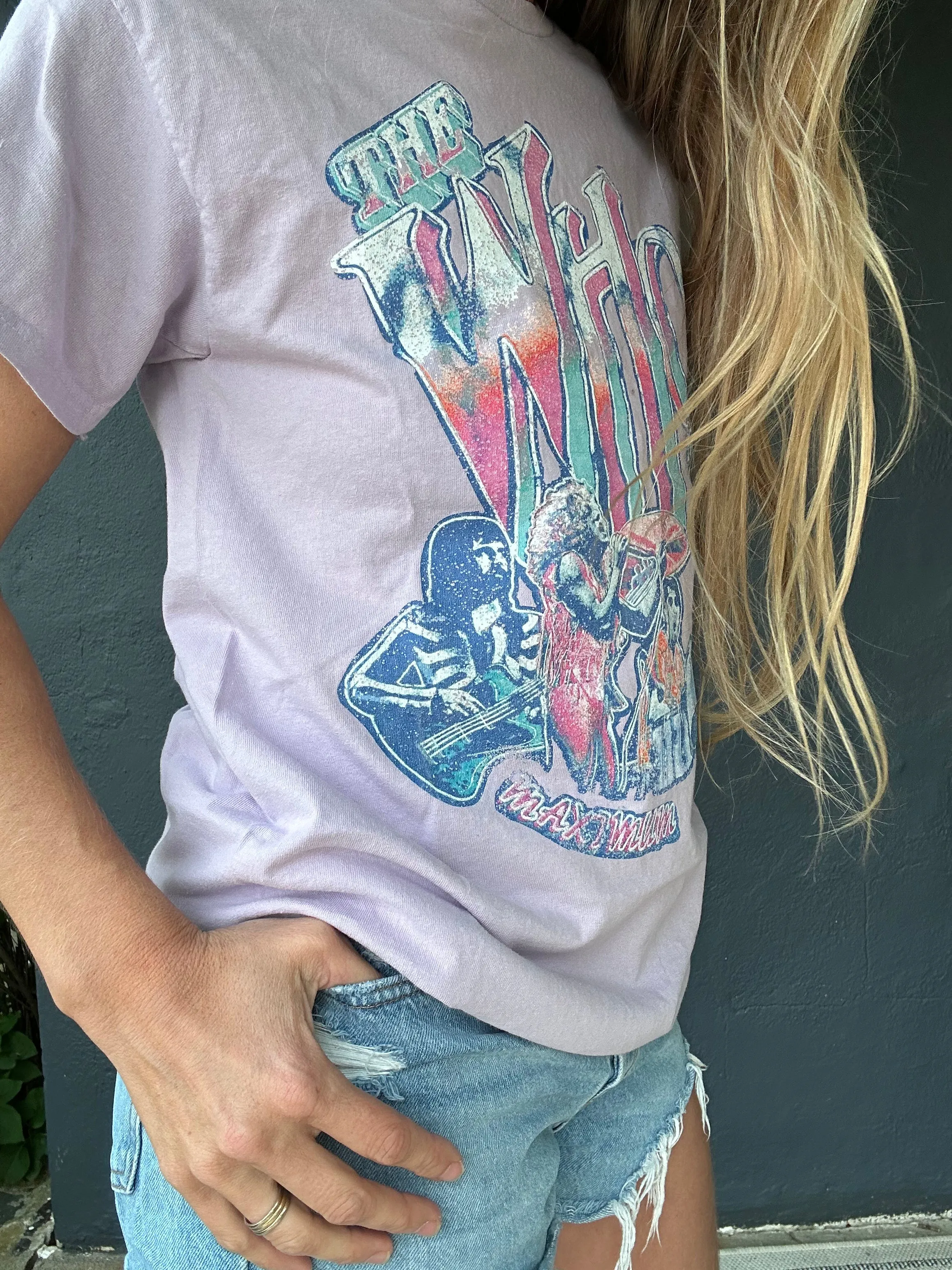 The Who Max R&B Flieder Secondhand-Shirt
