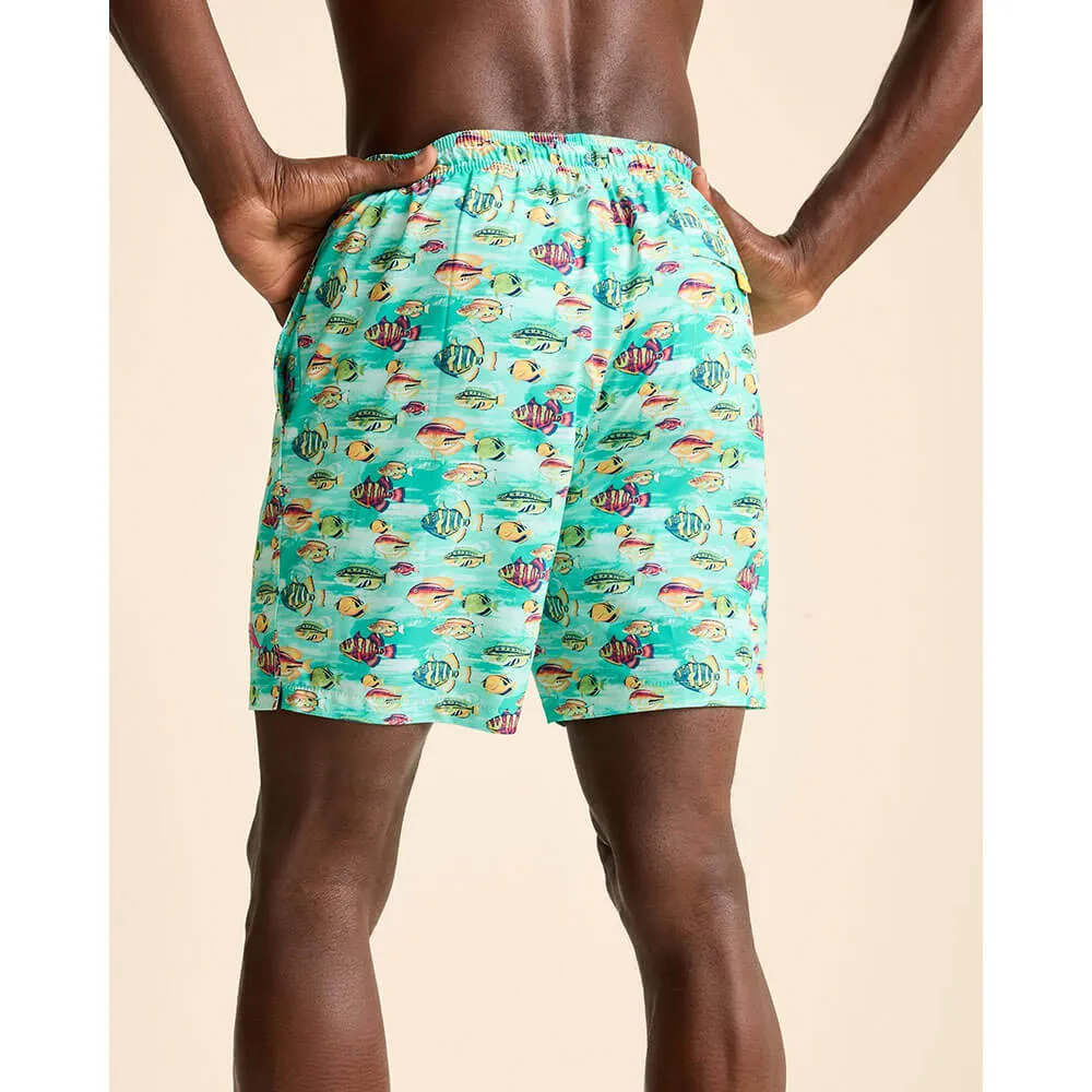 Tommy Bahama 6-Zoll Naples Fintastic Badeshorts - Kohala Teal Herren Tommy Bahama
