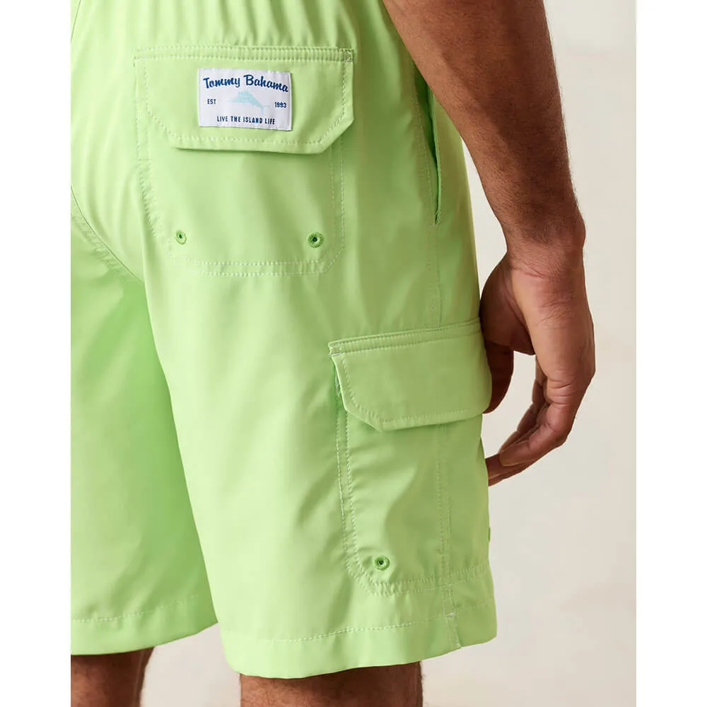 Tommy Bahama 9-Zoll Baja Cove Boardshorts - Leuchtendes Grün Herren Tommy Bahama