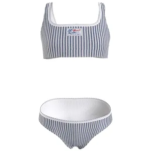 Tommy Hilfiger Bikini Wsw Seersucker Indigo Blau/Weiß Babykids_Tommy-Hilfiger