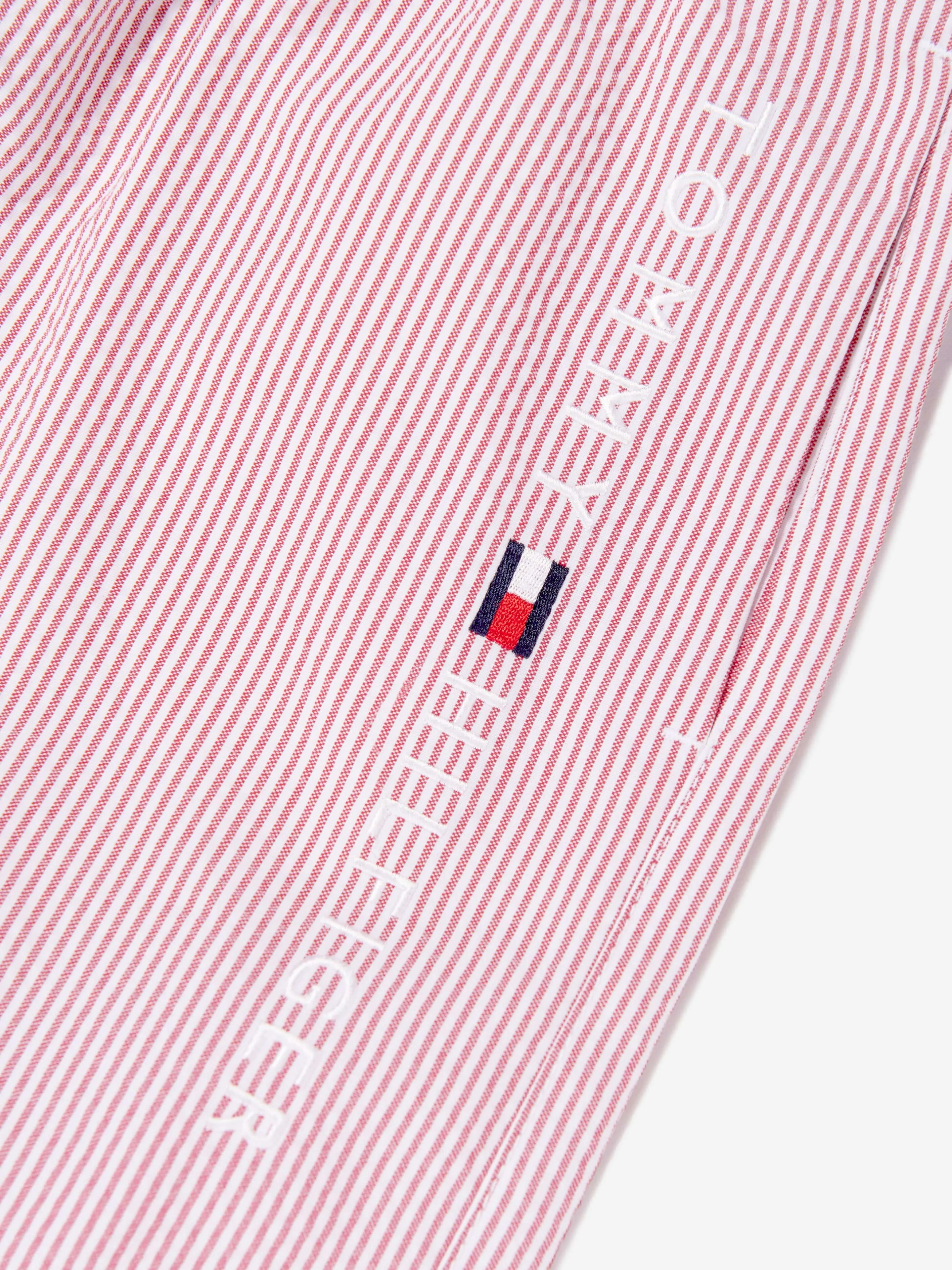 Tommy Hilfiger Jungen Medium Badehose mit Zugband in Rot