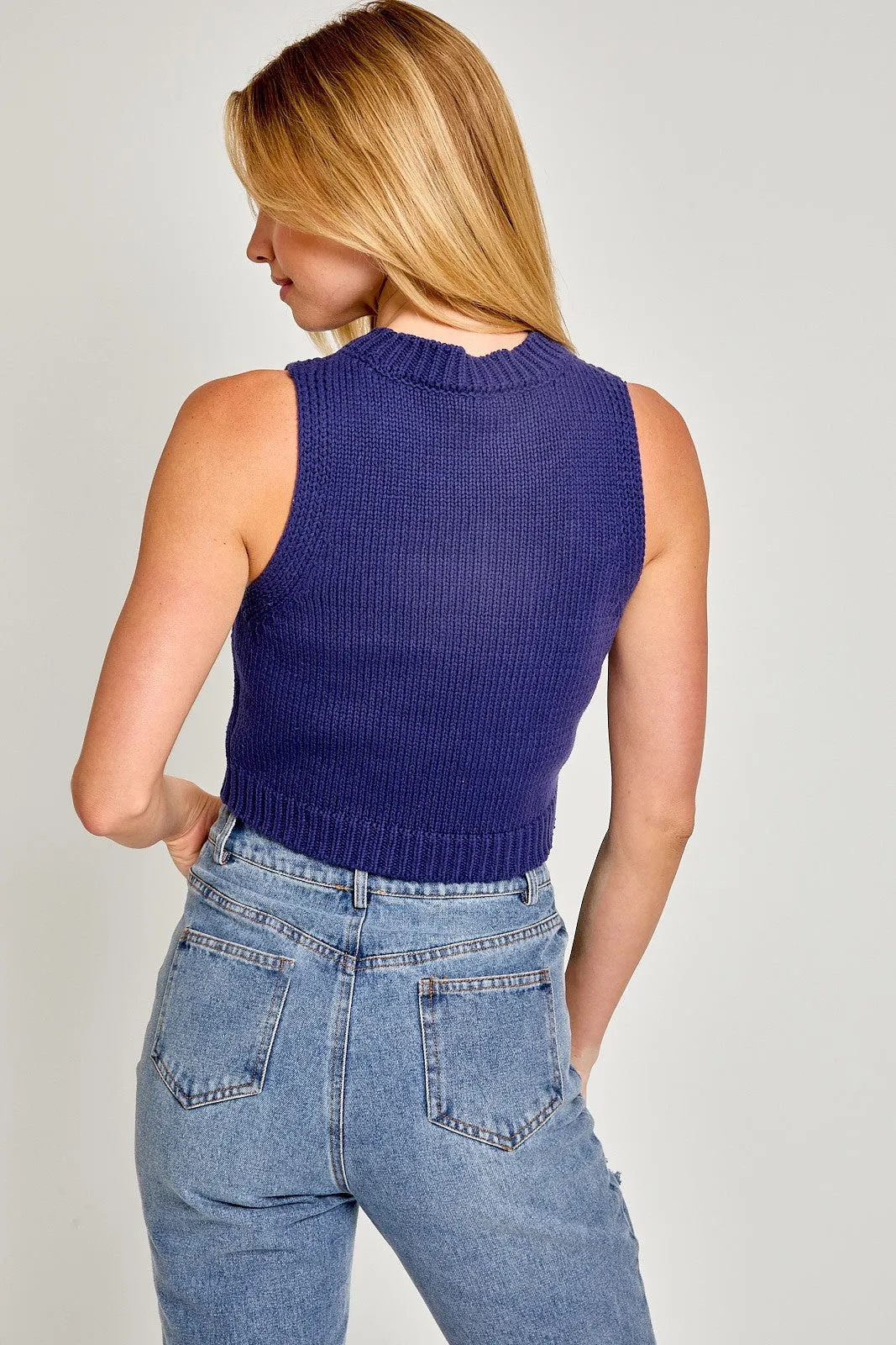 USA Strick-Tanktop